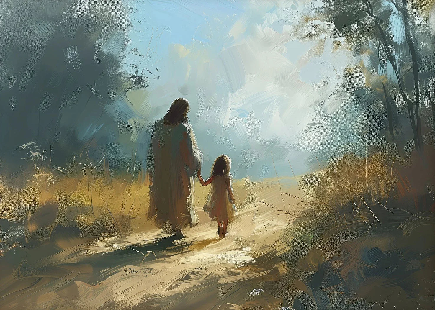 Jesus Lion on Walk Water Christianity Posters Wall Art Pictures Canvas Painting Living Room Bedroom Home Decor Religious Gifts