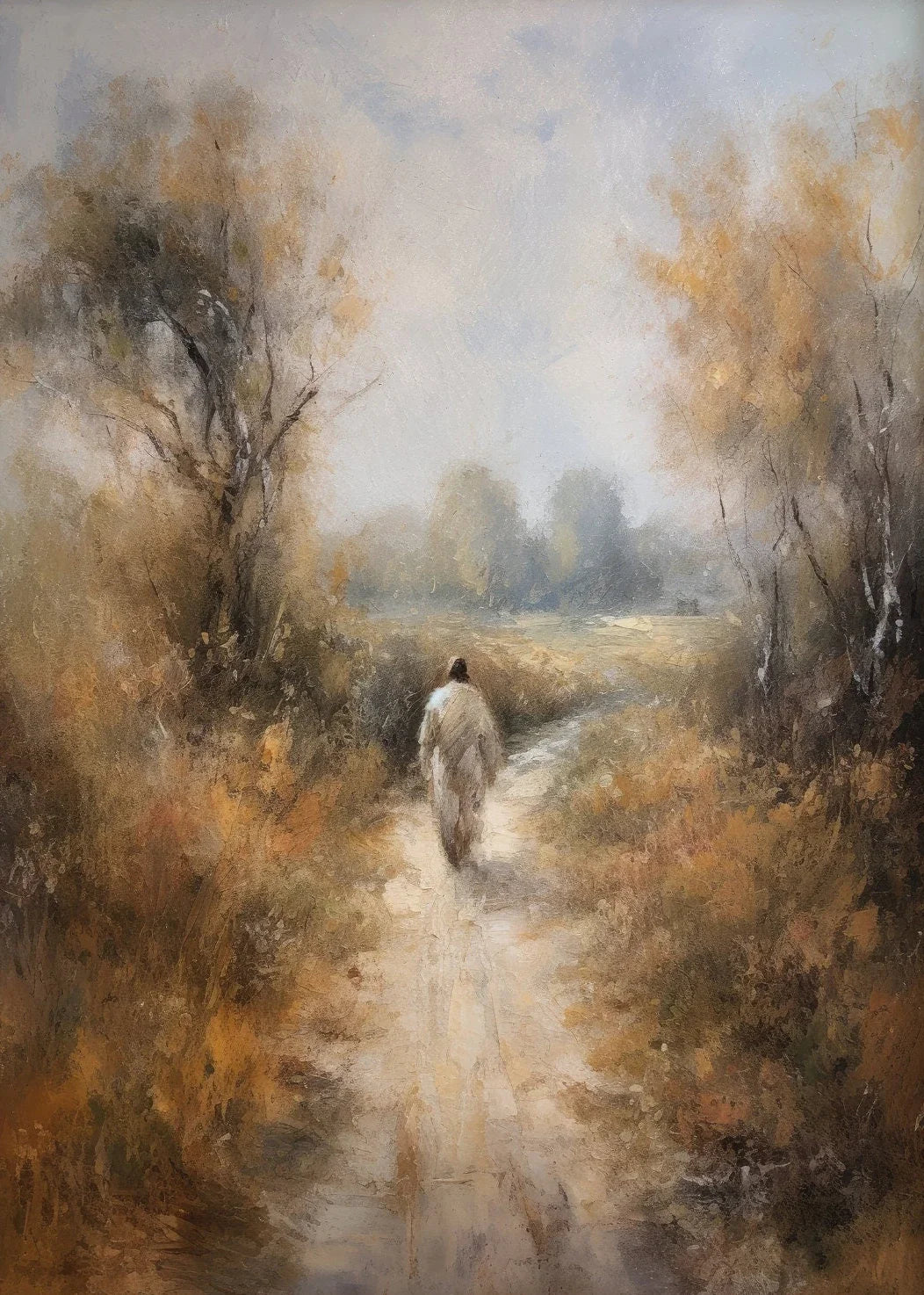 Jesus Lion on Walk Water Christianity Posters Wall Art Pictures Canvas Painting Living Room Bedroom Home Decor Religious Gifts